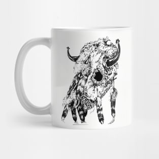 native horse mask Mug